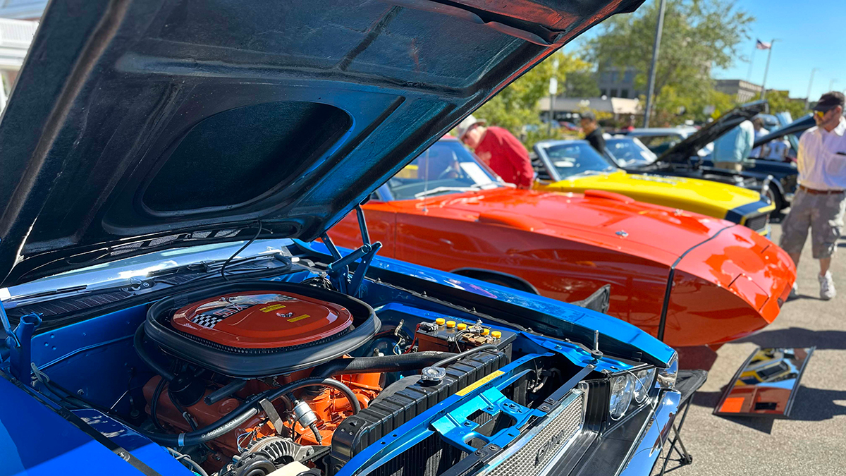 Vintage Car Show at St. Johns North Lot in Highland Park